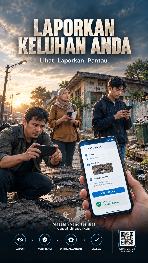 Laporkan Keluhan Anda — Lihat, Laporkan, Pantau